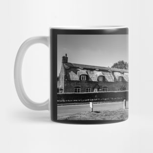 Traditional thatched roof housing, UK Mug